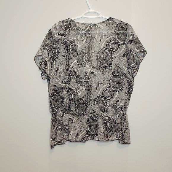 Coldwater Creek Sheer Top - XL - Picture 2 of 2